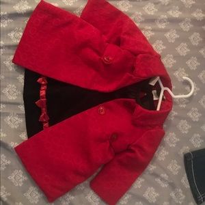 Holiday dress and jacket set!